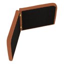 Ver imagem 3 de Cabeceira Painel Orgânico Cama Box Queen Size Aira 160cm Dobrável Bouclé Terracota - Desk Design