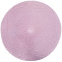 Ver imagem 1 de Kit 4 Sousplats Yoi Crochê Rosa 38cmx38cm Rosa