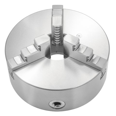 Placa para Torno Universal 3 Castanhas - 80mm - F. Traseira