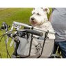 Cesta Cadeirinha para Cachorro Bike Pet Basket Ajustável Desmontável Cinza - 2