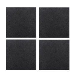 Tatame Emborrachado Square Cia Floor 1mx1m Preto com 4 Pisos - 1