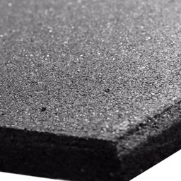 Tatame Emborrachado Square Cia Floor 1mx1m Preto com 4 Pisos - 4