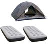 Barraca Camping Amazon 4P + 2 Colchões Infláveis Nautika Fit Ecologic Solteiro - 1
