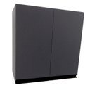 Ver imagem 1 de Armário Aéreo Para Lavanderia 2 Portas Entregue Montado Cor:Chumbo