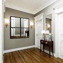 Ver imagem 1 de Módulo Espelho Decorativo - Kit 04 de 50x50cm TaColado Moldura Preta