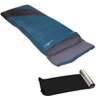 Saco de Dormir Nautika Liberty Interior de Algodão Azul + Isolante Térmico EVA - 1