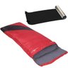 Saco de Dormir Nautika Liberty Vermelho + Isolante Térmico E.V.A. Aluminizado - 1