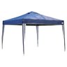 Tenda Gazebo x-Flex 3x3 M Mor Azul + Caixa Térmica 45,4 L 48 Qt Preto com Alça - 2
