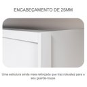 Ver mais imagens de Guarda Roupa Casal New Messina com Gaveteiro Suiça Neve – Novo Horizonte