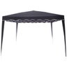 Tenda Gazebo 3,00x3,00m Articulado Preto + Caixa Térmica 45,4L Coleman All Black - 2