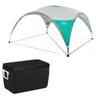 Tenda Gazebo Estrutural All Day 3,7x3,7 M + Caixa Térmica 45,4L 48 Qt com Alça - 1