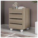 Ver imagem 3 de Gaveteiro Organizador para Escritório 4 Gavetas Caemmun