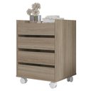 Ver imagem 5 de Gaveteiro Organizador para Escritório 4 Gavetas Caemmun