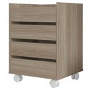 Ver imagem 1 de Gaveteiro Organizador para Escritório 4 Gavetas Caemmun