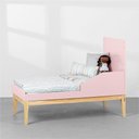 Ver imagem 4 de Kit Quarto Infantil Elfe com Pés Square Natural - Cômoda Elfe 4 Gavetas + Guarda-Roupa Elfe + Berço