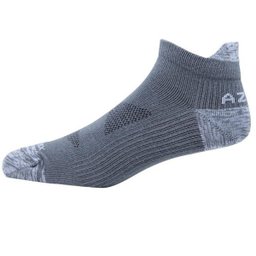 Meia Cano Curto Azteq Spin Acolchoada Tamanho M Cinza - 1