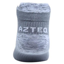 Meia Cano Curto Azteq Spin Acolchoada Tamanho M Cinza - 3