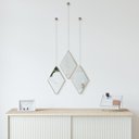 Ver imagem 7 de DIMA PRATA - TRIO DE ESPELHOS LOSANGO