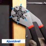 Chave Universal Sextavada Mágica Alicate Ajustável Parafuso Espanado Porca - 5