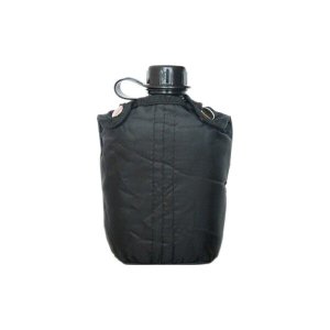 Cantil de Plástico 0,9 Litros com Capa Isolante de Algodão Passante para Cinto - Nautika