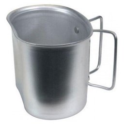 Cantil de Plástico 0,9L com Capa Isolante Nautika + Caneca Cantil Guepardo - 3