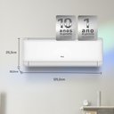 Ver mais imagens de Ar Condicionado Split Hq Hi Wall Inverter 36.000 Btu/h Quente e Frio Monofásico Branco Hq-