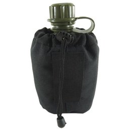 Cantil Trilhas e Rumos Camelo 900 ml em Polietileno com Capa Preta - 5