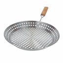 Ver imagem 2 de FRIGIDEIRA INOX PARA GRELHAR 2 EM 1 MOR
