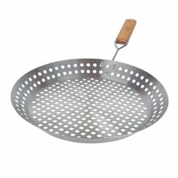 FRIGIDEIRA INOX PARA GRELHAR 2 EM 1 MOR - 2