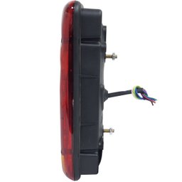 Par Lanterna Traseira Led Tricoclor 12/24V Universal Caminhão Carreta Reboque Rayx Lt-003 - 4