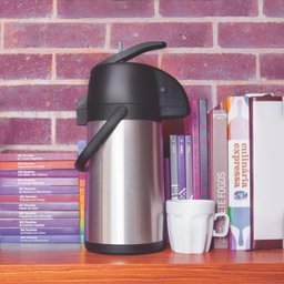 Garrafa Térmica Airpot Total Inox 1,9 L com Alavanca Mor - 6