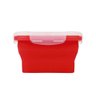 Pote Retrátil de Silicone 850ml Vermelho Mor - 9