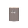 Pote Redondo Para Açúcar Canister Warm Gray Brinox - 1