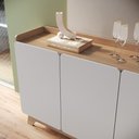 Ver imagem 6 de Balcão Buffet 3 Portas 150cm John - Branco