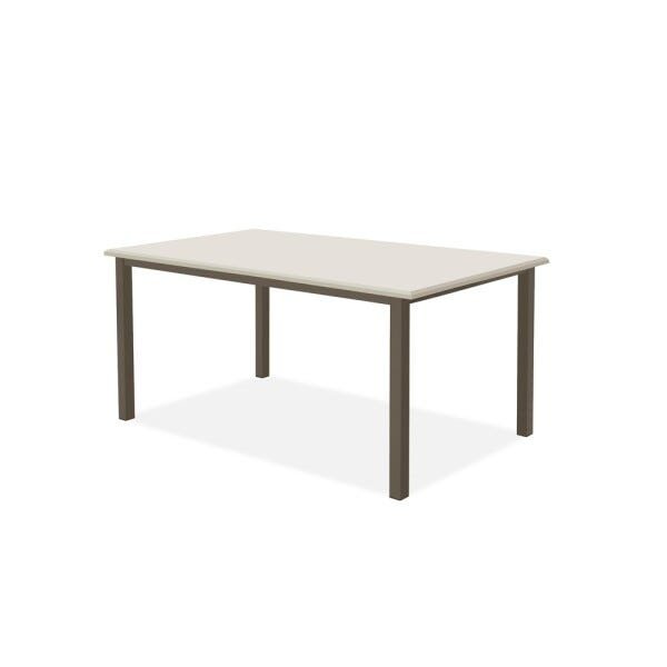 Mesa de Jantar Marselha Champanhe 1,6M Off White - Pelaio - 3