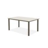 Mesa de Jantar Marselha Champanhe 1,6M Off White - Pelaio - 3