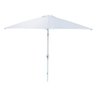 Ombrelone Milano 250 2,5m Garden Branco + Base Redonda Para Ombrelone Nautika - 2