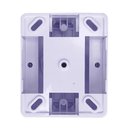 Ver imagem 4 de Kit 2 Caixa Sobrepor com Keystone Tomada Rj45 Cat5e Ilumi Cor:branco