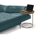 Ver imagem 1 de Mesa De Apoio Paty Regulável Base Aço Cobre estilo industrial Lorena Móveis