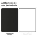 Ver imagem 2 de Conjunto 2 Guarda Roupas Casal Tokio 4 Portas Correr MDP Preto e Branco Madesa