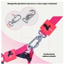 Ver imagem 2 de Coleira Cachorros com Guia Pink G Style