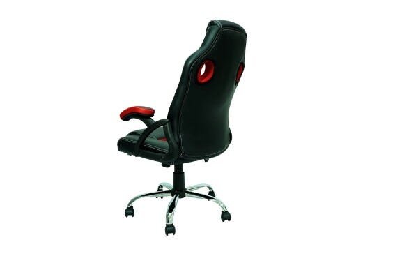 Cadeira Gamer Best G500 Preto com Vermelho - 5