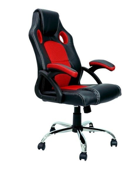 Cadeira Gamer Best G500 Preto com Vermelho - 1