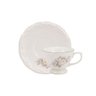 Conjunto De Xícaras Café Com Pires Vitória Filete - Porcelana Schmidt - 6