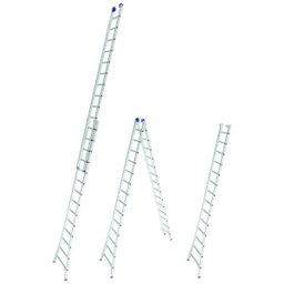 Escada Extensiva de Alumínio Até 7,01 Metros - Mor 5210 - 8 Escada Extensiva de Alumínio Até 7,01 Metros - Mor 5210 - 8