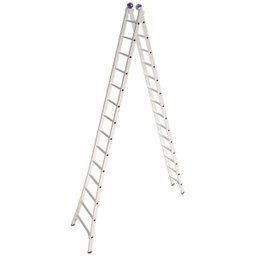 Escada Extensiva de Alumínio Até 7,01 Metros - Mor 5210 - 1 Escada Extensiva de Alumínio Até 7,01 Metros - Mor 5210 - 1