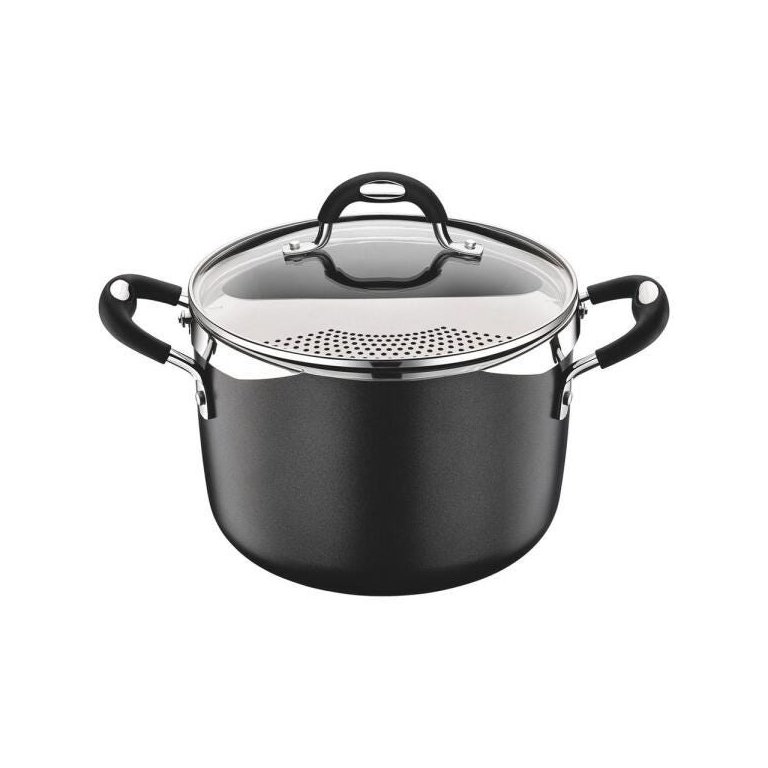 Espagueteira Mônaco Tramontina Indução 22cm 5,4L Preto