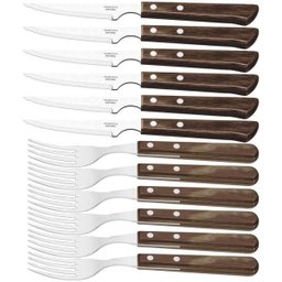 Faqueiro Jogo Para Churrasco Inox 12 Peças Polywood 21199/909 - 10