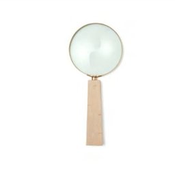 LUPA COM CABO EM POLIRESINA BEGE 23CM 16357 - MART - 2