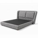 Ver mais imagens de Cama Japonesa com Cabeceira Blind Seo King Linho Cinza - Sallar Home